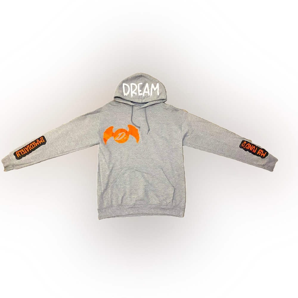 DreamFaded Grey “MFNM” Edition Hoodie